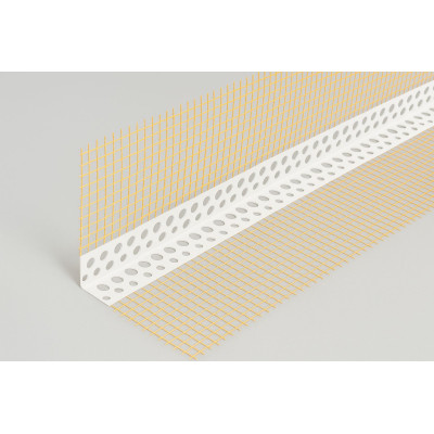 Narożnik PVC z żółtą siatką